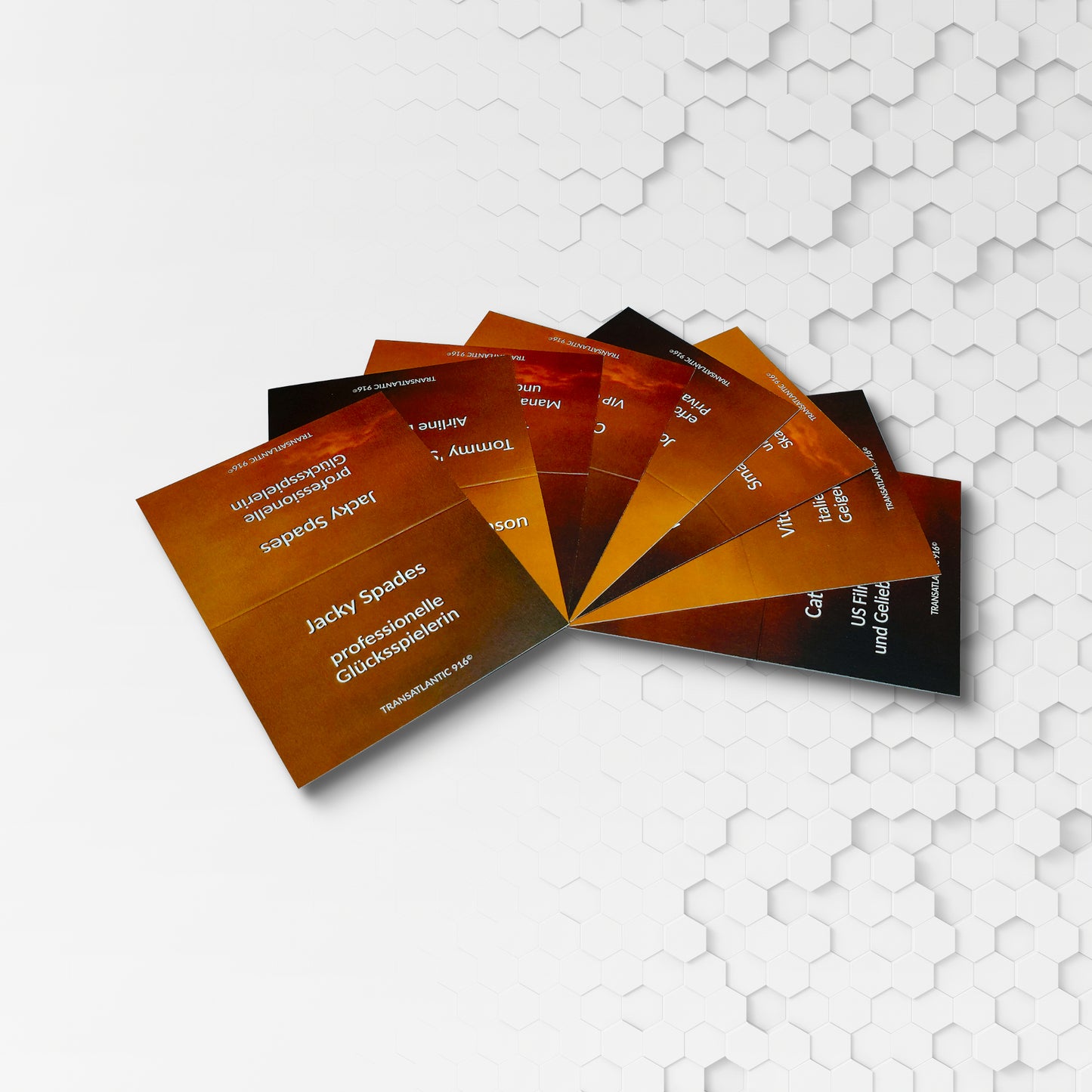 TRANSATLANTIC 916 - Audio Edition (Crime & Cocktail Partyspiel für 6 - 8 Personen)