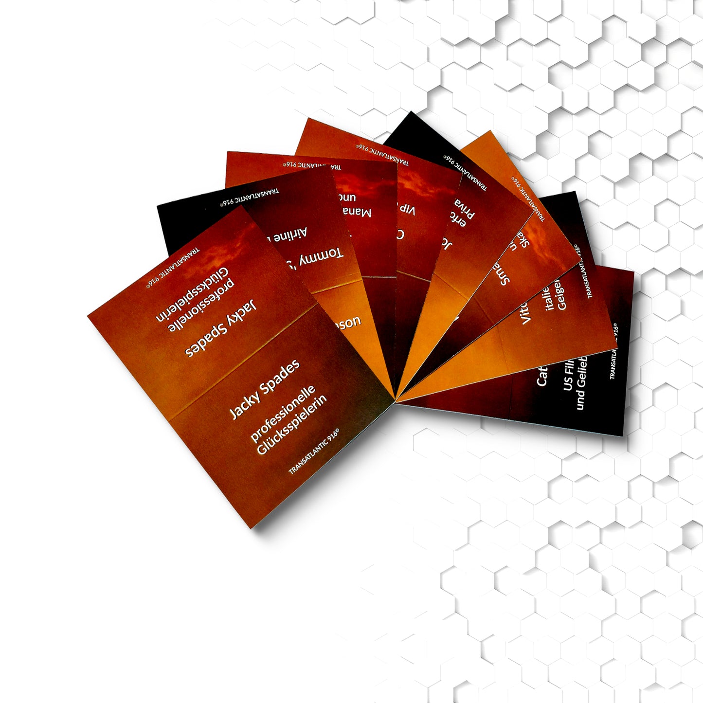 TRANSATLANTIC 916 - Audio Edition (Crime & Cocktail Partyspiel für 6 - 8 Personen)